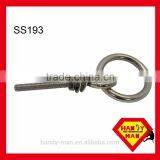 Hardware Accessory Stainless Steel 304 Ring Bolt With One Nut and One Washer thumbnail-3