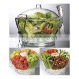 Vegetables Fruit Salad Ice Cold Bowl thumbnail-1