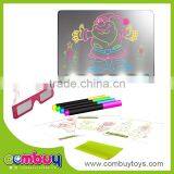 New Design 3D Erasable Painting Toy Magic Kids Drawing Board thumbnail-1