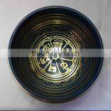 Best Selling Om Mani Padme Hum Colored Meditation Singing Bowl thumbnail-2