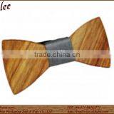 Handmade Wooden Craft Custom Logo Wooden Bow Tie thumbnail-4