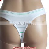 Sexy women thong underwear seamless stripe thong underwear wholesale