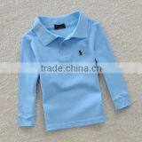 2016 OEM Blank Microfiber Polo Shirt Long Sleeve Unisex Polo Shirt thumbnail-3