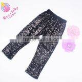 High Quality Baby Girls 100%cotton Sequin Pants Baby Sequin Pants for Winter thumbnail-5