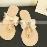 HFR-YS13 2017 Crystal Plastic Shoes Flip-flops Rhinestone Bow Sandals Shoes thumbnail-2
