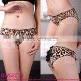 Hot Sex Woman Pictures of New Fashion Sex Stock Products Leopard Printing Underwear With Lace and Bow Back in Apparels thumbnail-1