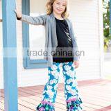 Baby Clothes 2017 Girls 12 Year Old Kids Clothing Ruffle Wholesale Printing Children Baby Fashion Trousers thumbnail-3