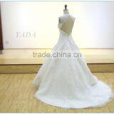 Backless Embroidery Lace Sweetheart Wedding Dress Bridal thumbnail-3