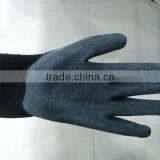 13 Guage Black Nylon PU Coated Gloves thumbnail-1