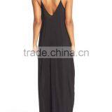 Awesome Beach Coverups Design V Neck V Back Casual Maxi Back Dress Beach Dress thumbnail-3