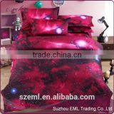 Starry sky fantastic bedclothes bed cover pillow case 3D digital print bedding set