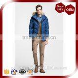 China Custom Men's Outdoor Jacket For The Winter With Racoon Fur Hood thumbnail-3