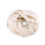 Women's Knit Neck Cowl Wrap Warmers Scarf Flexible Scarf 3455 thumbnail-2