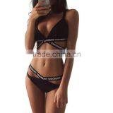 Sexy Women Bikini Girl Set Bathing Suit Bandage Swimwear Push-up Swimsuit thumbnail-2