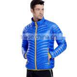 Custom Logo Ultralight Down Goose Feather Jacket for Men thumbnail-3