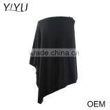 Custom Fashion Cashmere Wool Knitted Women Poncho Sweater thumbnail-2