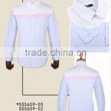 New Fashion Muti-color Patchwork Casual Men Shirts thumbnail-2