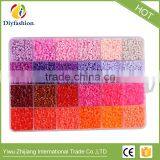 Chiness Supplier Colorful Diy Toys 2.6mm Mini Hama Perler Beads Toys for Children thumbnail-2