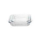 Large Pyrex Borosilicate Glass Casserole Baking Dish Heat Resistant 1000ml