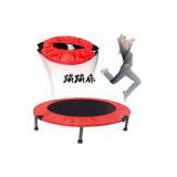 60inch 4-folding trampoline with smile face