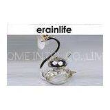Swan Design Coffee Tea Pot Sugar Transparent Milk Pot Zinc Material
