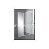 2 Panel Smoked Glass Folding Shower Doors Frameless Hinged Waterproof thumbnail-1
