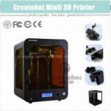 Hot Sale Smart Model Material 1.75mm PLA/ABS Createbot Mini 3D Printer With LCD Screen and Dual Nozzles No Heatbed Free 4G SD Card