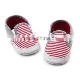 B22228A Newest Toddler Shoes Wholesale Cute Striped Soft Sole Toddler Shoes thumbnail-3