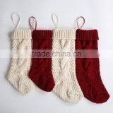 Christmas Light Decorative Socks , Knitted Christmas Boot Socks thumbnail-4
