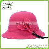 Best Selling New Fashion Ladies Popular Vintage Winter Party Flower Hats Fascinators Felt Womens Hats thumbnail-4