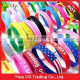 CG-11 High Quality Silicone Bracelet Rubber Bracelet Silicone Wristbands thumbnail-1