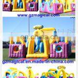 Promotion Entertainment Inflatable Fun City Games for Kids thumbnail-4