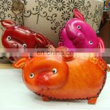 2013 Genuine leather multi-function animal leather coin purse