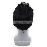 MCW-2354 New 2017 Fashion Synthetic Wig Black Short Straight Man Hair Wig Fancy Dress Costume Wig thumbnail-3