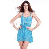 2015 Adjustable Shoulders Slim Fit Sexy Women Cover Ups Lace Beachwear thumbnail-3