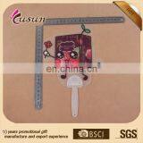 Most Popular Hand Fan With Long Handle Colorful pp Plastic Hand Fan for Promotional thumbnail-5