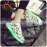 Wholesale New Design Lighting Led Shoes Waterproof Casual Shoe Men Women Couple LED Shoes With USB Charging for Dancer