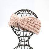 Headband Supplier Custom Lady Knit Warm Sports Boucle Headband Headwrap thumbnail-2