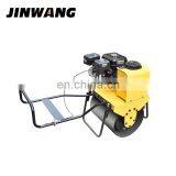 Human Drive Manual Vibration Single Drum Mechanical Road Roller Compactor