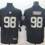 Las Vegas Raiders #98 Crosby Black Jersey