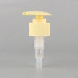 24/410 Wholesale Light Yellow Color Plastic Hand Press Type Liquid Lotion Pump thumbnail-2