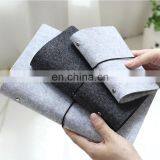 China Suppliers School Notebook Planner Felt Fabric Book Cover A5 Felt Book Cover thumbnail-4