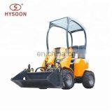 Gas Engine New Agricultural Machines Name HYSOON Articulated Compact Mini Loader thumbnail-6