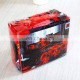 3D Bedding Set Reactive Printing 100% Polyester Red Flowers Duvet Cover Set thumbnail-2