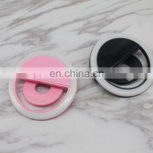 2020 New Style Mobile Phone Micro Mini Portable Selfie Ring Light Rechargeable Selfie Ring Flash Led Light thumbnail-5