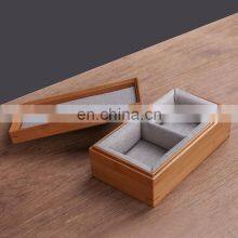Promotional Reusable Eco Friendly Bamboo Wooden Box With Lid thumbnail-4