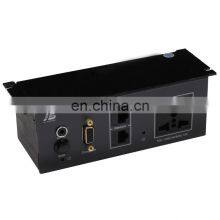 RJ45 Under Table Multimedia Interconnect Connection Box thumbnail-2