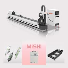 Jinan Mingshi Laser Cut Pipe Fiber CNC Laser Cutting Machine with Max Cutting Diameter and Weight