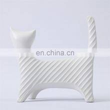 Modern Luxury Gold Ceramic Cat Egypt Style Animal Sculpture Decor Home Accessories thumbnail-3