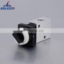 Good Price Pneumatic Valve Supplier Stainless Steel G1/4 JM322TB Selector Push Button Control Mechanical Valve thumbnail-2